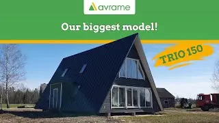Avrame Trio 150 | Просторный А-образный дом, подходящий для семейного проживания