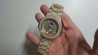 Iced Out Uhr💎 f&uuml;r unter 100&euro; | Charles Raymond 8475 | Review | Master King