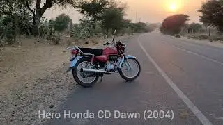 Hero Honda CD Dawn (2004)🏍#ashvabal #hero #honda #cddawn