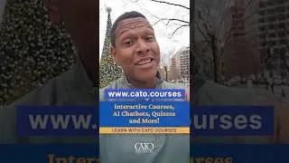 Learn with Cato: Interactive Courses, AI Chatbots, Quizzes and More! #shorts
