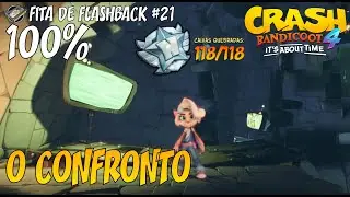 Crash Bandicoot 4 - Fita de Flashback #21 O Confronto [100% Todas as Caixas]