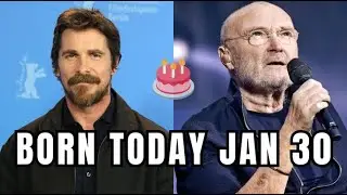 Which Celebrities Are Born Today? | Famous Birthdays (January 30)