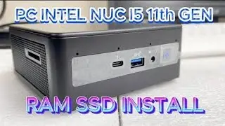 Intel nuc unboxing and Review|| Intel nuc ram  installation windows 11 ||