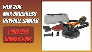 REVIEW (2026): WEN 20V Max Brushless Drywall Sander. Features