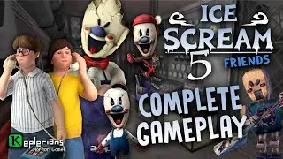 Ice Scream 5 Full Gameplay Walkthrough 