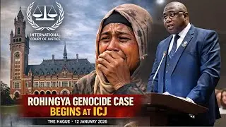 World Court Open Hears Rohingya Genocide Case Myanmar & Gambia International Court of Justice ⚖️