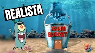 Balde de carnada realista