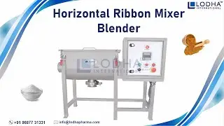 Horizontal Ribbon Mixer, Industrial Mixer Blender (High Quality)