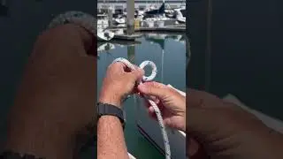 Learn How To Tie The Sailor Bowline #sailing #adventure #sanfrancisco #sailboat#knots