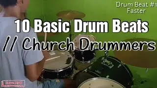 10 Basic Drum Beats | Church Drummer's