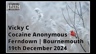 Cocaine Anonymous - 12 Step recovery share - Vicky C