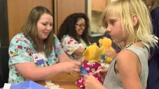 Teddy Bear Clinic Helps Children Understand Medical Conditions