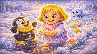 Emma and Chilly Save the Snow Flower Valley with Gentle Warmth ❄️🌸✨