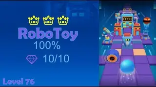 Rolling Sky - RoboToy | Level 76 ★★★★★