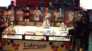 VEX Turning Point Brecksville Semi Final 6303B 7316E vs 2011F 2011C
