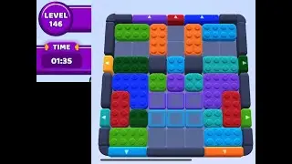 Color Block Jam 146 Gameplay Solution | Challenging Puzzle Game Walkthrough