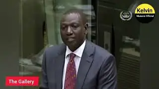 WilliamRuto introducing himself in International Criminal Court after 2007-2008 election violence 
