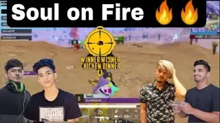 SOUL CHICKEN DINNER IN MIRAMAR MAP | SOUL ON FIRE 🔥🔥 |  #Regaltos #mortal #scout #Mavi