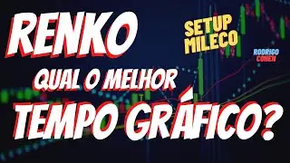 QUAL O MELHOR TEMPO GR&Aacute;FICO / SETUP DO MILECO / RENKO OU MINUTOS?
