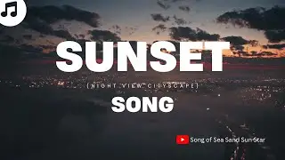 Sunset Cityscape &bull; Slow Urban Jazz & Night Lights | เพลงเมืองยามค่ำ ชมวิวสวย