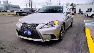2016 Lexus IS 300 AWD F SPORT3 ONE OWNER - P36GA003