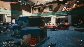 Cyberpunk 2077 - Testing Wakako's sword
