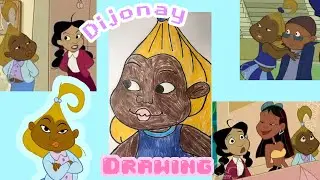 THE PROUD FAMILY SERIES: DIJONAY JONES SPEED DRAWING