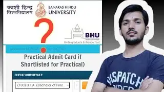 BHU BFA - Shortlisted For Practical Exam 2022