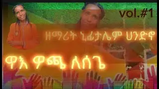 #ዋእ_ዎጨ_ለሰጌ_የሚል_ድንቅ_ሀድያኛ_መዝሙር_በዘማሪት ኒፊታለም ሀንድኖ