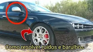 Suspensão, portas, tablier, porta luvas e muitos outros sítios. Aqui está a solução Alfa Romeo 159