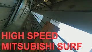 6 m/s glass Mitsubishi lift detailed look