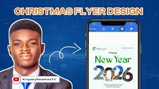 How to Design a New Year Flyer Design using PixelLab | PixelLab Tutorials