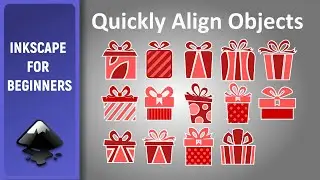 Quickly align objects. Tutorial for beginners