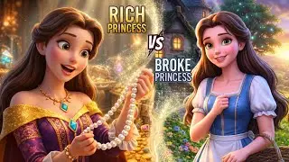 Rich Princess vs Broke Princess Story At Royal Ball