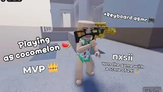 PLAYING AS COCOMELON + KEYBOARD ASMR | MURDER VS SHERIFF 2