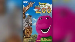 Barney: Let's Go to the Zoo [2001] - 2003 DVD Release
