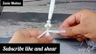 Handmad sprang //naly// makig .sprang design.gar me bny naly sprang,#zavia multan #youtub #pakistan