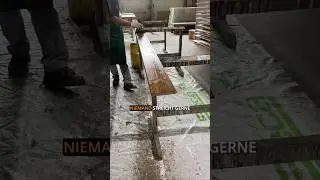 Kein Bock auf Streichen? #zimmerertreffpunkt #holzbau #handwerk #baustelle #streichautomat
