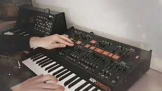 Korg MS20 + Arp Odyssey Ambient Berlin School Jam