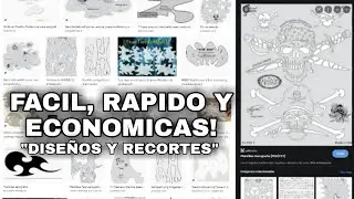 COMO HACER PLANTILLAS PARA AEROGRAFIA PART-1