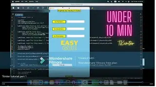Create GUI in python using Tkinter Tutorial