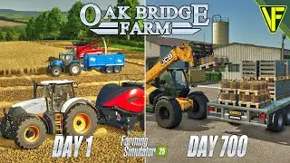 I Spent 2 Years Building This Farm | FS25 Oakbridge Supercut #3