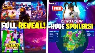 Глава 7 Fortnite &mdash; ПОЛНОСТЬЮ ПРЕДСТАВЛЕНА! (Боевой пропуск, ключевой арт, БЕСПЛАТНЫЙ ОБЛИК, СЮЖЕТ)