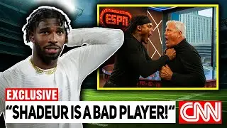 Cam Newton SNAPS On Rex Ryan As Shedeur Sanders Debate ALMOST Boils Over!