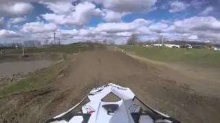 Crash-N-Burn Moto GoPro: Gavyn Hattery #219 @ Malvern MX LLAQ 4/2 50cc (4-6) Go!