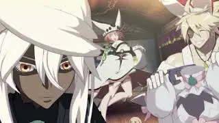 Guilty Gear Birthday Train montage clip - Sin and El convince Ram to not be Evil anymore with burger