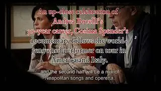 Andrea Bocelli: Because I Believe Exclusive Clip