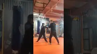 Kickboxing  basic combination for beginners #YouTube #YouTuber #Video #Vlog #ContentCreator 