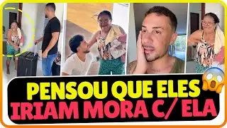 CARLINHOS MAIA FOI VISITAR SUA MÃE NA CASA DE PRAIA DELA E OLHA COMO ELA FICOU😱🤭🌻