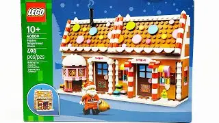 LEGO Festive Gingerbread House (40809) Review!